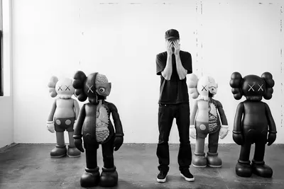 Kaws original art and art toys for sale - The Strip Gallery