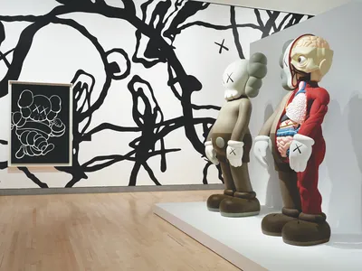 KAWS Graffiti Painting by Popart Galore - Pixels