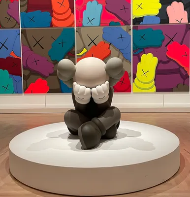 Kaws (Original Fake) Companion Vinyl 8 Inch Figure with box black | eBay