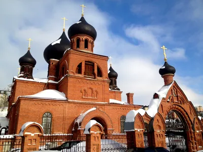 Богородицкий мужской монастырь в Казани.