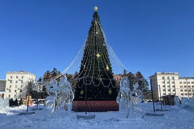 Города России. Зимний Хабаровск | GINNER.RU