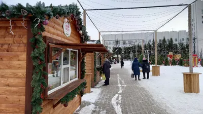 Снежная зима вернулась в Хабаровск