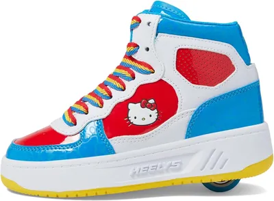 Amazon.com | HEELYS Girl's Rezerve EX Hello Kitty (Little Kid/Big  Kid/Adult) Blue/White/Red/Yellow 1 Little Kid M | Racquet Sports