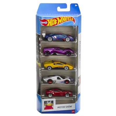 Подарочный набор Hot Wheels из 3 машинок в ассортименте купить по цене 749  ₽ в интернет-магазине Детский мир