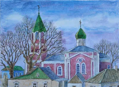 Храм Апостола и евангелиста Иоанна Богослова в с. Холодное Белгородской  области