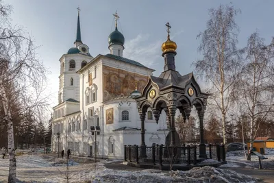 Старейший храм Иркутска - Спасская церковь