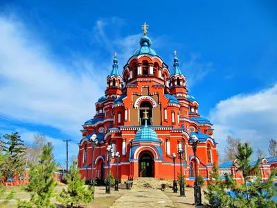 Казанская церковь в городе \"Иркутск\"