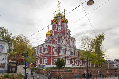 Строгановская церковь Нижнего Новгорода: описание, история, фото, точный  адрес