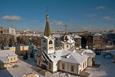 Храм Архангела Михаила в Новосибирске на автобусных экскурсиях от \"Город  Сказка\"