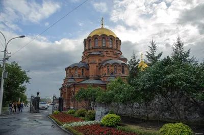 Собор Александра Nevsky, Новосибирск Стоковое Фото - изображение  насчитывающей башня, туризм: 80404652