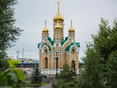 Колокольня Успенского кафедрального собора в Омске