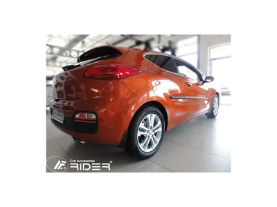 Наклейки на стойки дверей Kia cee'd / Киа Сид 3 поколение CD Хэтчбек