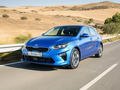 Лип спойлер Advance на Kia Ceed 3