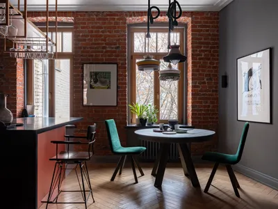 Как оформить кирпич в интерьере: 7 советов | AD Magazine