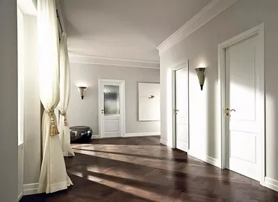Белые двери в интерьере – Veles Door