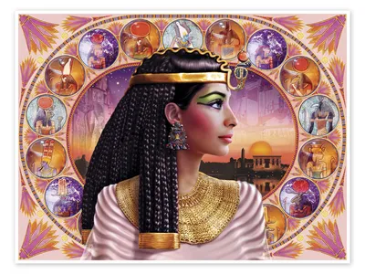 Representation of Cleopatra using various Egyptian stories, sculptures and  paintings as references. : r/aiArt