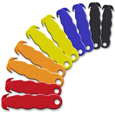 Box Cutter, Klever Kutter, 100/Pack, Assorted (KLEVER - 100/PACK MIX) -  Amazon.com