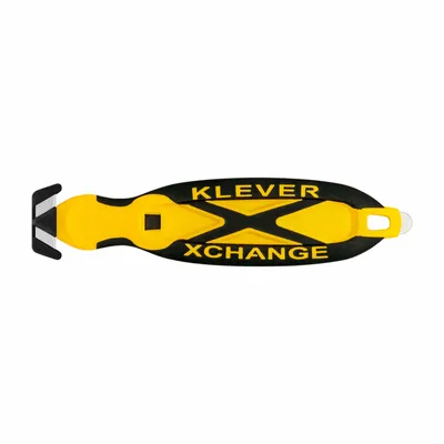 KLEVER, 6 1/2 in Overall Lg, Oval Handle, Safety Cutter - 6ANT3|KCJ-XC-Y -  Grainger