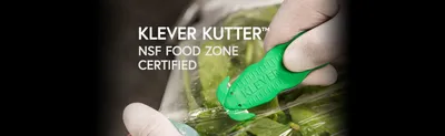 Klever Koncept safety cutter | clever concept | safe box cutter | designed  to eliminate box cutter injury and product damage