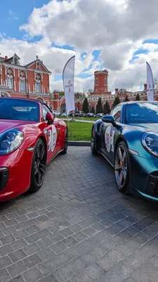 Открытие сезона в Porsche Club Moscow | Пикабу