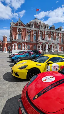 В Гродно зрелищно – прибыл Porsche Club Moscow - Автомобили Гродно