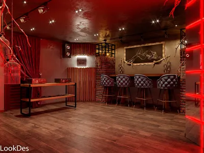 Ночной клуб \"Культура\", Stereo Bar дизайн интерьера | LookDes