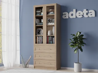 Книжный шкаф Билли 355 beige ИКЕА (IKEA) по цене 19 500 ₽ руб. - купить от  производителя в Москве ADETA