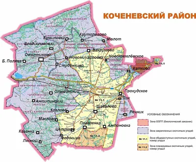 Автобусные маршруты Новосибирской области - Коченево