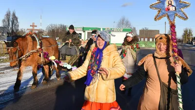 Коляда, коляда, открывайте ворота!». Как староосколец колядовать ходил