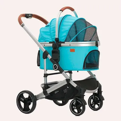 Ibiyaya коляска для собак и кошек до 28 кг, Monarch Premium Pet Jogger –  Luxury Gold