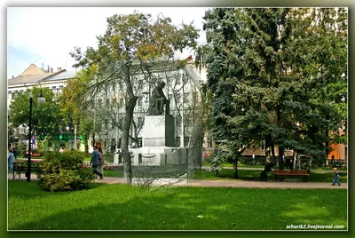 Отзыв о Кольцовский сквер (Россия, Воронеж) | Тихое место в самой гуще  городской жизни