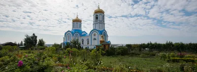 Новосибирская область Колыванский район Колывань Покровский  Александро-Невский Колыванский монастырь Церковь Александра Невского  Фотография