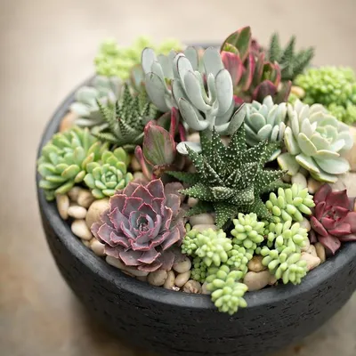 West Coast Gardens on Instagram: “Beautiful custom order made with  💚💙💜love.” | Succulent garden design, Succulent garden diy, Succulents