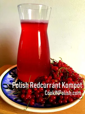 Red Currant Kompot - Katie at the Kitchen Door