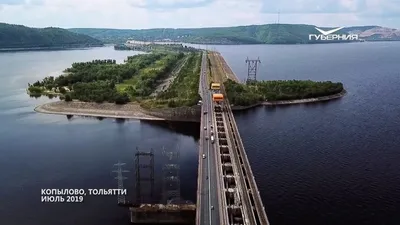 Спуск воды на ГЭС Полуостров Копылово, Тольятти / Автор: Александр Лисовский