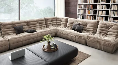 Коричневый диван в интерьере: 60 фото, идеи в светлых и темных тонах
