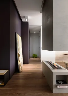 Кухня-гостиная и коридор в современном стиле🤎 Автор: @interiors_dd |  Instagram