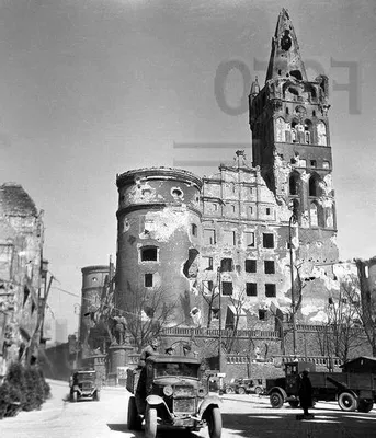 Королевский замок Кенигсберг в Калининграде, фотографии Кенигсбергского  замка и Дома Советов