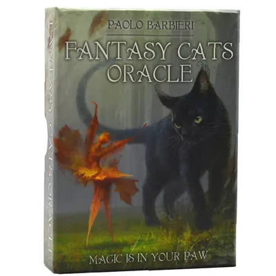 Оракул Кошки Фэнтези / Fantasy cats oracle (23 карты + книга) (Паоло  Барбьери) - купить книгу с доставкой в интернет-магазине «Читай-город».  ISBN: 978-8-86-527610-5