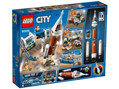 LEGO City 60228 Космическая ракета | playzone.com.ua