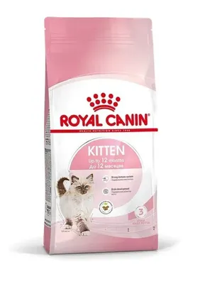 Корм для котят до 12 месяцев, Royal Canin Kitten купить с доставкой в  интернет-магазине зоогастроном.ру