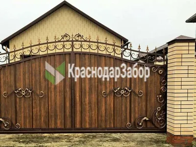 Кованые ворота, калитки на заказ в Краснодаре. в Краснодаре  №204240S507160963