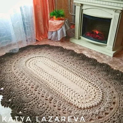 Часть 1 ВЯЗАНЫЙ КОВЕР 1-6 ряд МК мастер класс CROCHET RUG niniting karpet -  YouTube