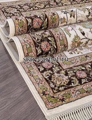 Ковер Меринос ARAVIA 5471 желтый (Россия) – купить в Москве в магазине  Star-Carpet