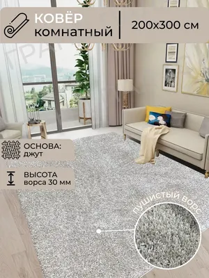 Ковер с длинным ворсом - 200 х 290 см HomeCarpet 153174597 купить за 9 669  ₽ в интернет-магазине Wildberries