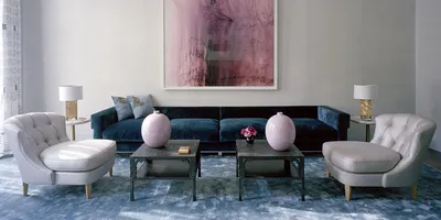 Фиолетовые ковры в домашнем интерьере | kover.by