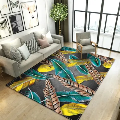 Ковер в гостиную: оригинальные, стильные и красивые идеи применения ковров  (165 фото идей)