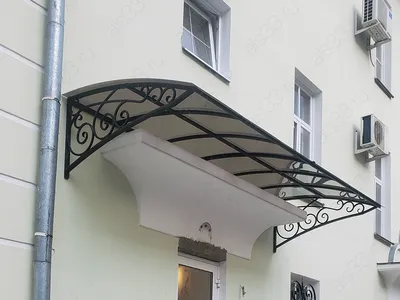 Навес над крыльцом купить в СПб от производителя с гарантией