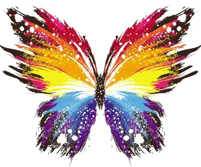 Красивые Бабочки - Butterfly Vector - Free Transparent PNG Clipart Images  Download