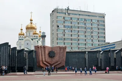 хабаровск вид сверху закат красивые облака Стоковое Фото - изображение  насчитывающей холм, церковь: 218109756